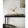 Design table clock Endless antik gold/black 32cm (Obr. 1)