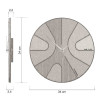 Designové hodiny 10-040-74 CalleaDesign AsYm 34cm (Obr. 2)