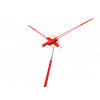 Designové podlahové hodiny Nomon Pisa L červená 150cm (Obr. 0)