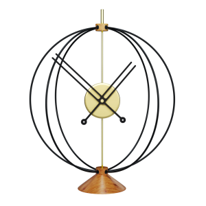 Design table clock AT311 Atom 35cm