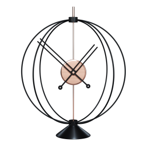 Design table clock AT312 Atom 35cm