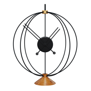 Design table clock AT317 Atom 35cm