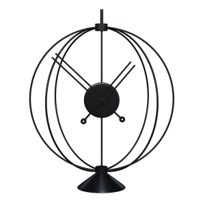 Design table clock AT301 Atom 35cm