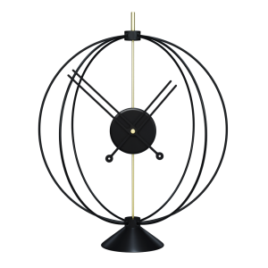 Design table clock AT309 Atom 35cm