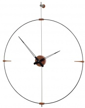 Design Wall Clock Nomon Bilbao Graphite Small 92cm