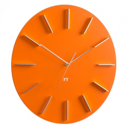 Wall Clock Future Time FT2010OR Round orange 40cm
Click to view the picture detail.