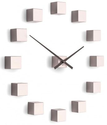 Designer self-adhesive wall clock Future Time FT3000PI Cubic pink
Click to view the picture detail.