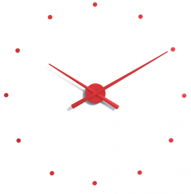 Designové nástěnné hodiny NOMON OJ červené 50cm
Click to view the picture detail.