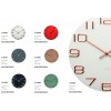 Designové nástěnné hodiny CL0288 Fisura 30cm (Obr. 1)