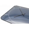 Designové nástěnné hodiny 3172 Nextime Michael Dome Blue 35cm (Obr. 0)