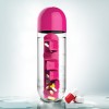 ASOBU multifunkční týdenní dávkovací láhev Pill Organizer růžová 600ml (Obr. 3)
