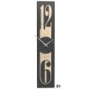 Designové hodiny 10-026 natur CalleaDesign Thin 58cm (více dekorů dýhy) (Obr. 0)