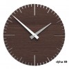 Designové hodiny 10-025 natur CalleaDesign Exacto 36cm (více dekorů dýhy) (Obr. 4)