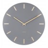 Designové nástěnné hodiny 5716GY Karlsson 45cm (Obr. 0)