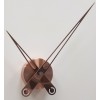Designer wall clock Future Time FT9650CO Hands copper 60cm (Obr. 1)