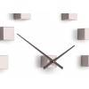 Designer self-adhesive wall clock Future Time FT3000PI Cubic pink (Obr. 3)