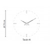 Designové nástěnné hodiny Nomon Tacon 4i red 73cm (Obr. 0)