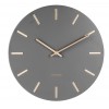 Designové nástěnné hodiny 5821GY Karlsson 30cm (Obr. 0)