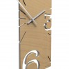 Designové hodiny 10-010 natur CalleaDesign Greg 58cm (více dekorů laku a dýhy) (Obr. 4)
