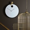 Designové nástěnné hodiny Diamantini&Domeniconi 394 gold Bird 40cm (Obr. 0)