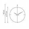 Designové nástěnné hodiny Nomon Bilbao Brass Small 92cm (Obr. 5)