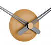 Designové nástěnné hodiny 5838BR Karlsson caramel brown 44cm (Obr. 1)