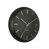 Designové nástěnné hodiny 5840BK Karlsson 40cm (Obr. 0)
