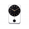 Designové kyvadlové nástěnné hodiny 5796BK Karlsson 33cm (Obr. 0)