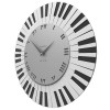 Designové hodiny 51-10-2-2 CalleaDesign Piano black 45cm (Obr. 0)