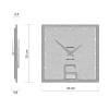 Designové hodiny 10-004-65 CalleaDesign Breath 30cm  (Obr. 0)