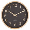 Designové nástěnné hodiny 5851BK Karlsson 22cm (Obr. 1)