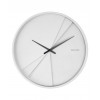 Designové nástěnné hodiny 5849WH Karlsson 30cm (Obr. 1)