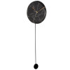 Designové kyvadlové nástěnné hodiny 5860BK Karlsson 75cm (Obr. 2)