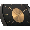 Designové nástěnné hodiny 5918BK Karlsson 35cm (Obr. 1)