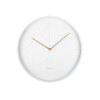 Designové nástěnné hodiny 5948WH Karlsson 40cm (Obr. 1)