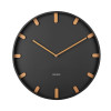 Designové nástěnné hodiny 5942BK Karlsson 40cm (Obr. 0)