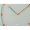 Designové nástěnné hodiny 5942GR Karlsson 40cm (Obr. 1)