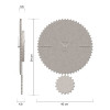 Designové kyvadlové hodiny 11-013-13 CalleaDesign Riz 54cm (Obr. 2)