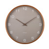 Designové nástěnné hodiny 5993GY Karlsson 40cm (Obr. 0)