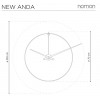 Design Wall Clock Nomon New Anda L black 100cm (Obr. 11)