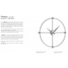 Designové nástěnné hodiny I205M IncantesimoDesign 66cm (Obr. 2)