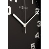 Designové nástěnné hodiny 3053zw Nextime Dash black 35cm (Obr. 2)