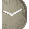 Designové nástěnné kameninové hodiny CL0127 Fisura 35cm (Obr. 0)