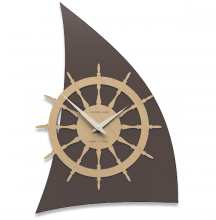 Designové hodiny 10-014 CalleaDesign Sailing 45cm (více barevných verzí)