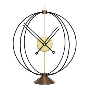 Design table clock AT310 Atom 35cm