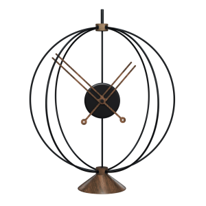 Design table clock AT316 Atom 35cm