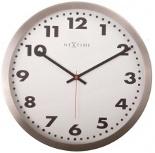 Designové nástěnné hodiny 2523 Nextime Arabic white 45cm