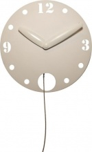 Designové nástěnné kyvadlové hodiny 3102 Nextime Waggle 60cm