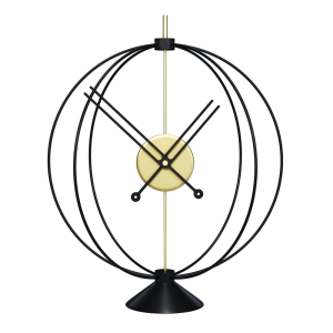 Design table clock AT308 Atom 35cm