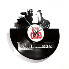 Designové nástěnné hodiny Discoclock 033 Lambretta 30cm